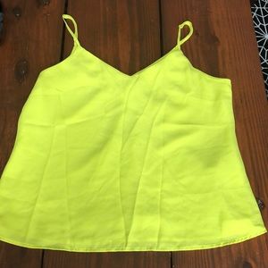 Neon tank camisole